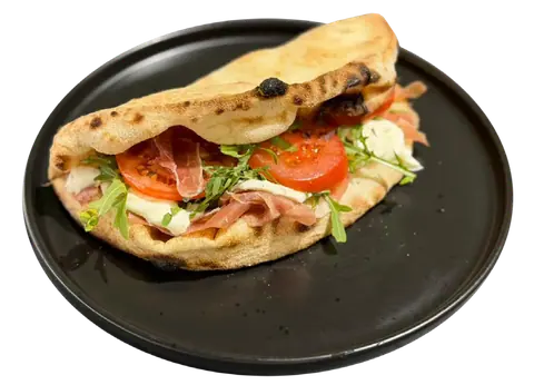 Panini cu salam Napoli / salam rustic